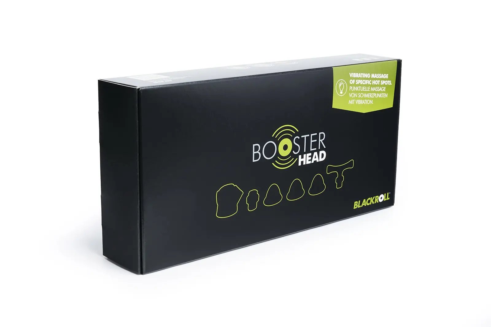 Blackroll Booster Head, Verpackung Vorderseite