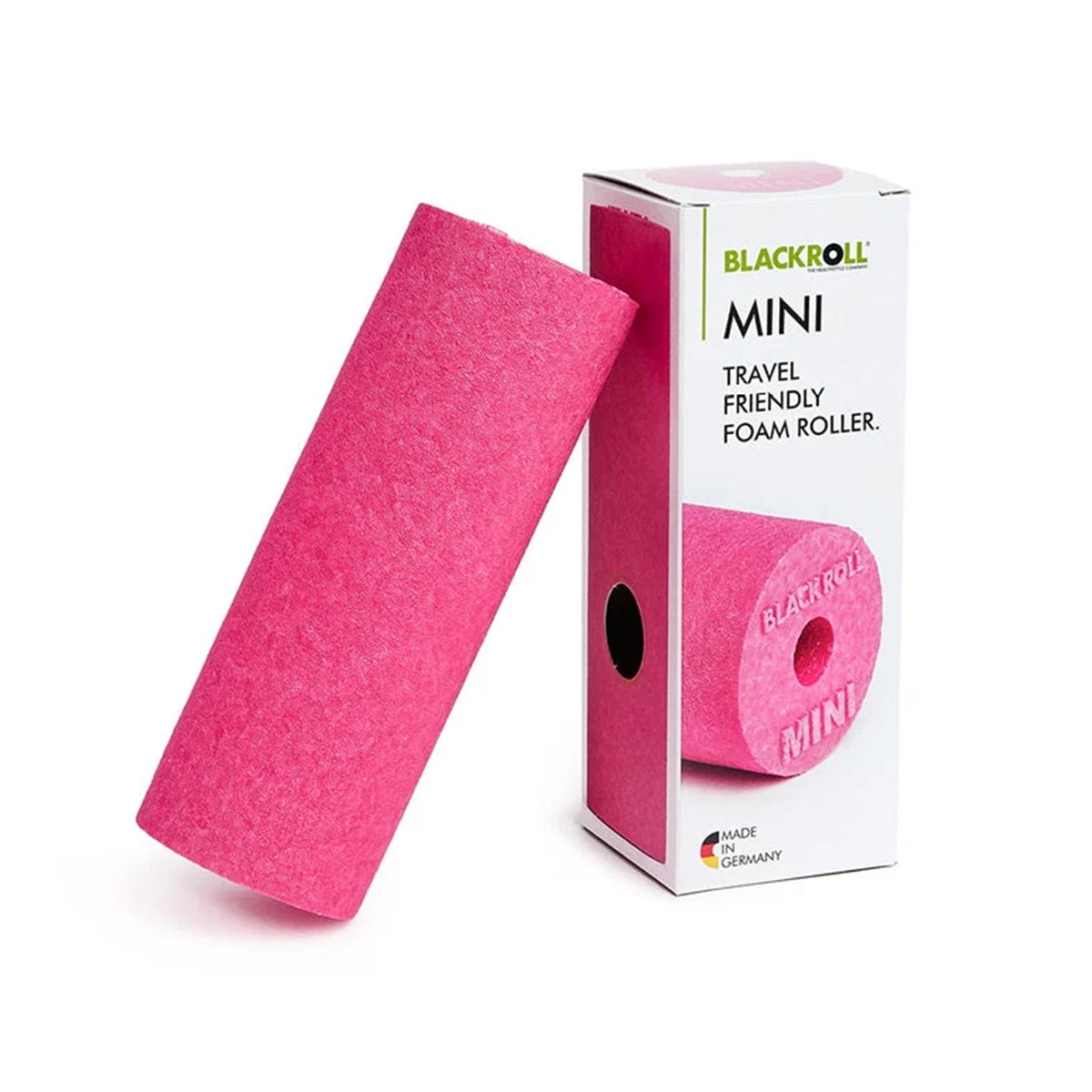 BLACKROLL_MINI Pink  Rolle und Verpackung