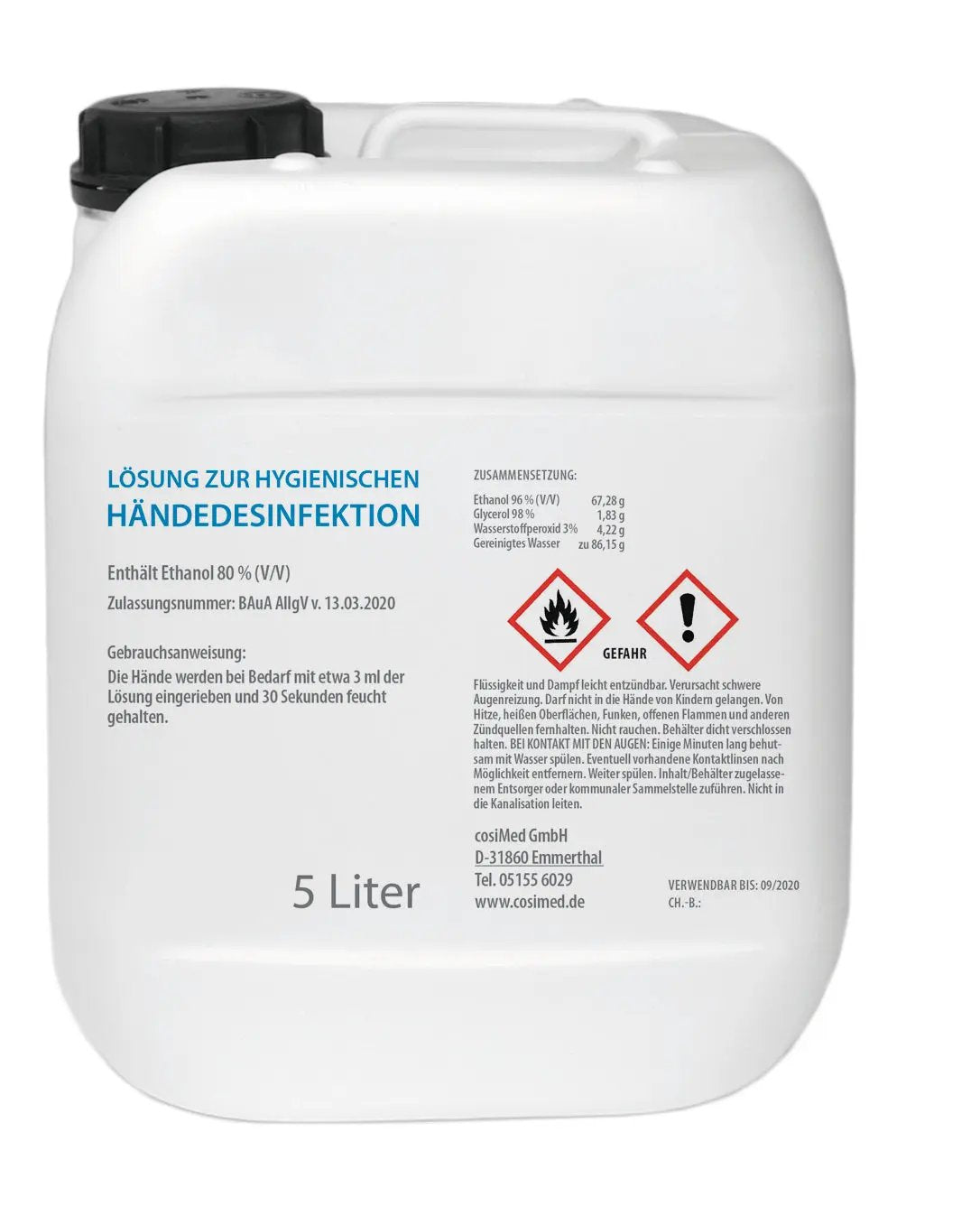 cosiMed Händedesinfektion cosiMed
