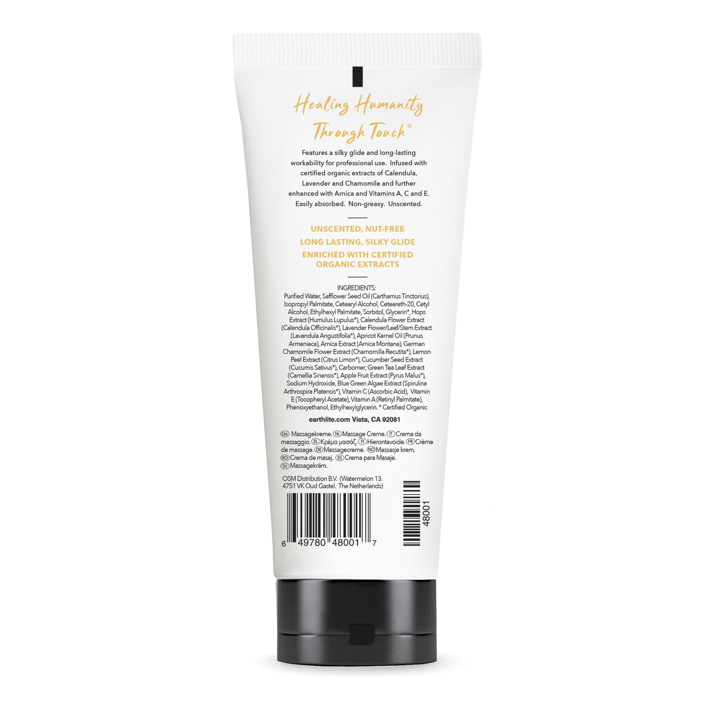 Crème de massage Earthlite Ever-Glide | 237 ml