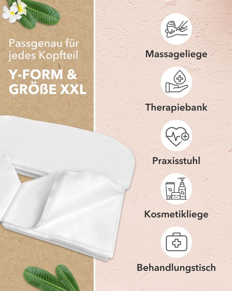 Coussinets/tissus jetables pour la table de massage