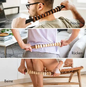 Styleholz Faszienstab Woodstick Flex (hell) Styleholz