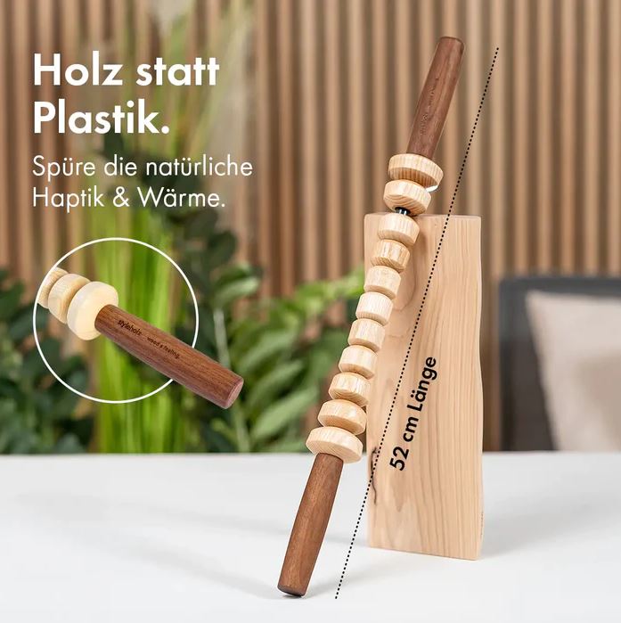 Barre de fascia Styleholz Woodstick Flex (léger)