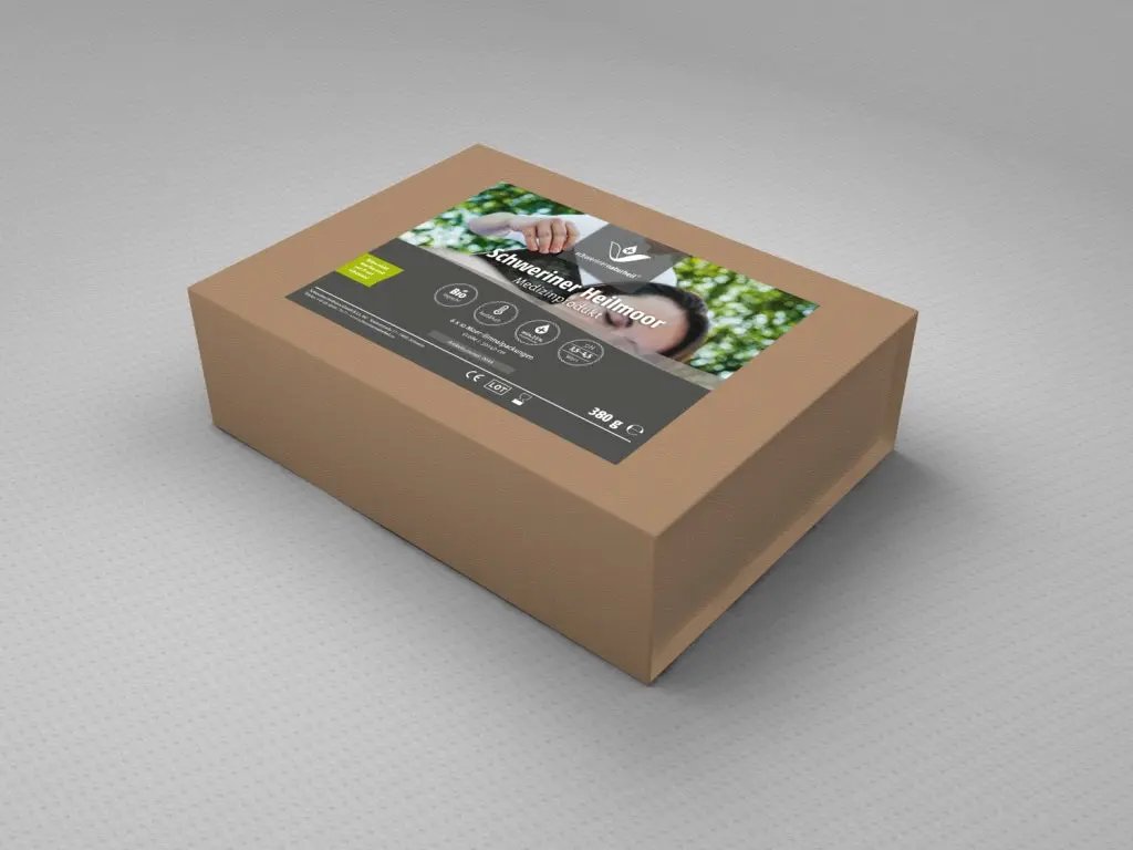 Heilmoorpackung (60 Stück) 30 x 40 cm 350 g Massageliegenhaus-Massunda