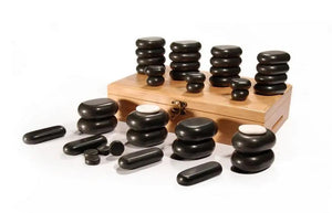 Hot Stone Set | 40-teilig Massageliegenhaus-Massunda