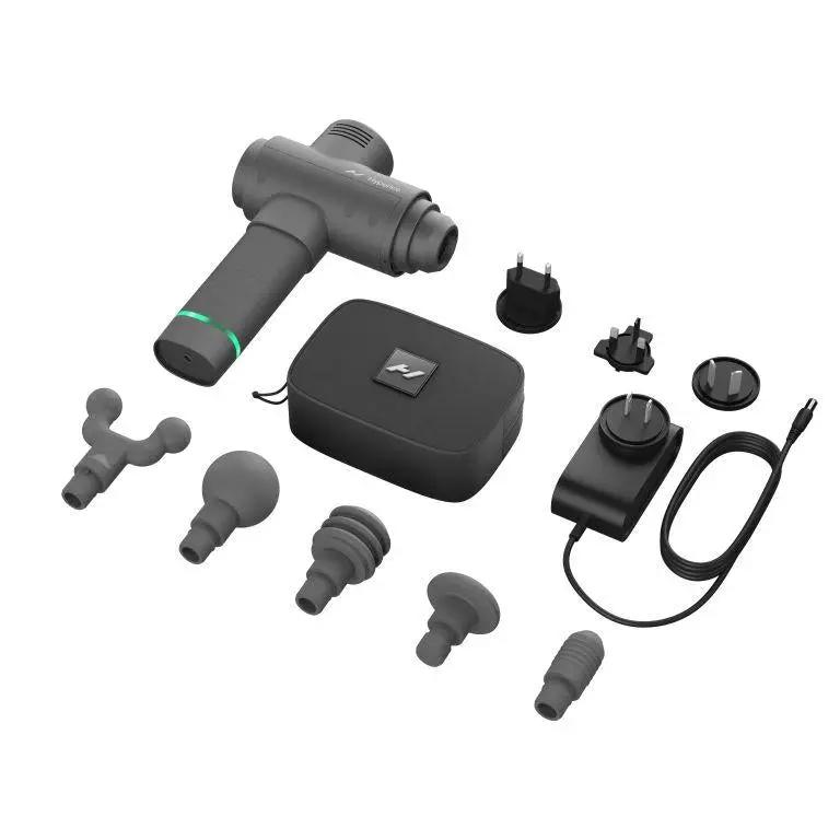 Hyperice Hypervolt 2 Vibrationsmassagetool, Lieferumfang und Zubehör