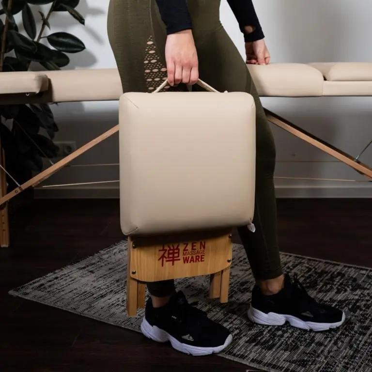 Zen Klapphocker aus Holz ZEN MASSAGE WARE