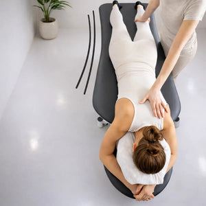 Massageliege elektrisch, Coinfycare Berlin, Modell, Farbe: Dunkelgrau