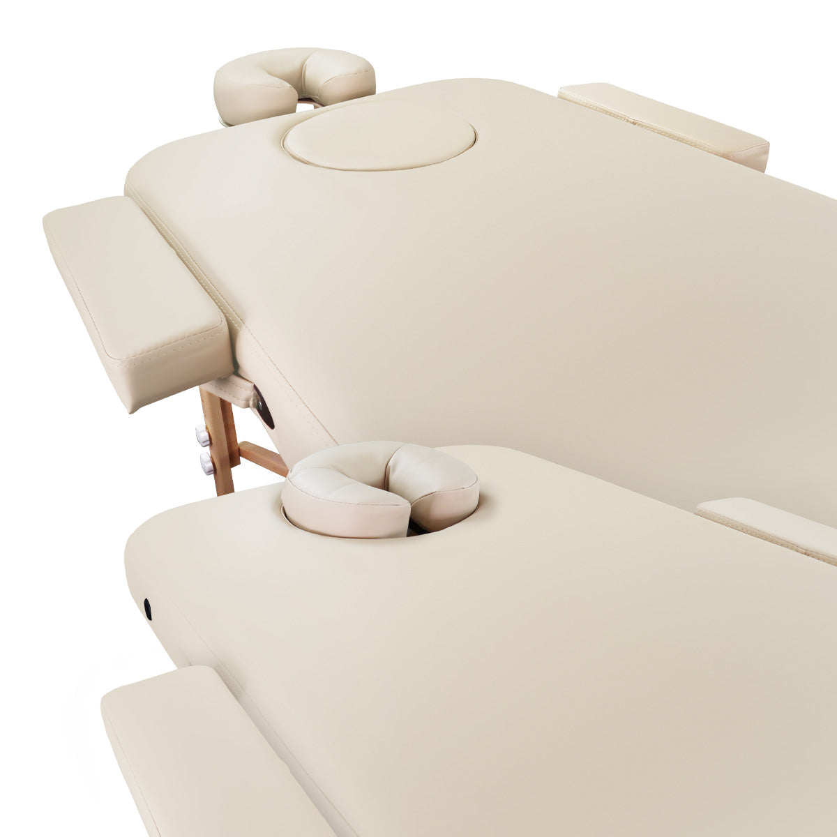 Mobile Massageliege Zen Basic 3 Flat, Plugin, Farbe: Creme