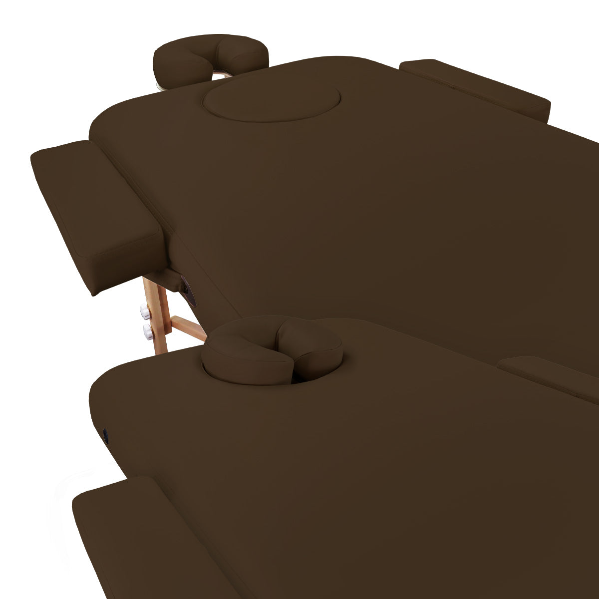 Mobile Massageliege Zen Basic 3 Flat, Plugin, Farbe: Schokolade