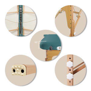 Mobile Massageliege Zen Basic 3 Flat, USP, Farbe: Teal