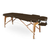 Mobile Massageliege Zen Basic 3 Flat, Vollansicht, Farbe: Schokolade