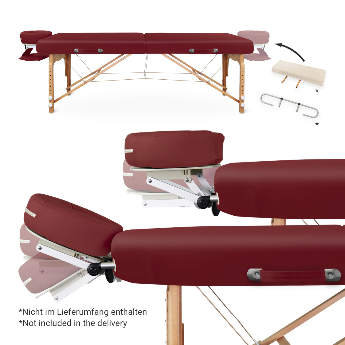 Zen® Startup Massageliege klappbar & Mobile Massagetisch aus Holz, stabile Massagebett - Massagebank höhenverstelbar, Tattoo & Kosmetikliege - Behandlungsliege mit Kopfteil - Blau Zen® Startup Massageliege klappbar & Mobile Massagetisch aus Holz, stabile Massagebett - Massagebank höhenverstelbar, Tattoo & Kosmetikliege - Behandlungsliege mit Kopfteil - Blau