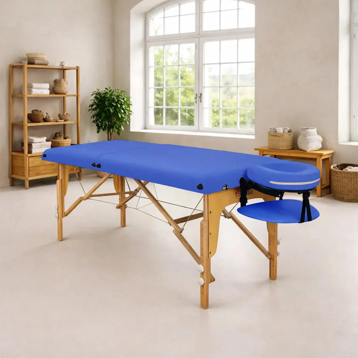 Mobile Massageliege Zen Startup, Ambiente, Farbe: Königsblau