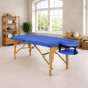 Mobile Massageliege Zen Startup, Ambiente, Farbe: Königsblau