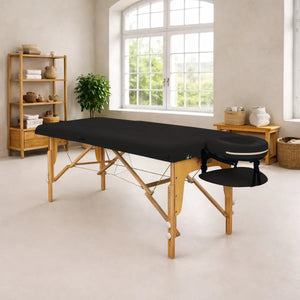 Mobile Massageliege Zen Startup, Ambiente, Farbe: Schwarz