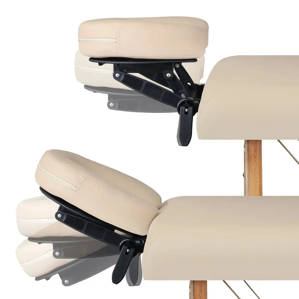 Mobile Massageliege Zen Startup, Kopfstütze, Farbe: Creme