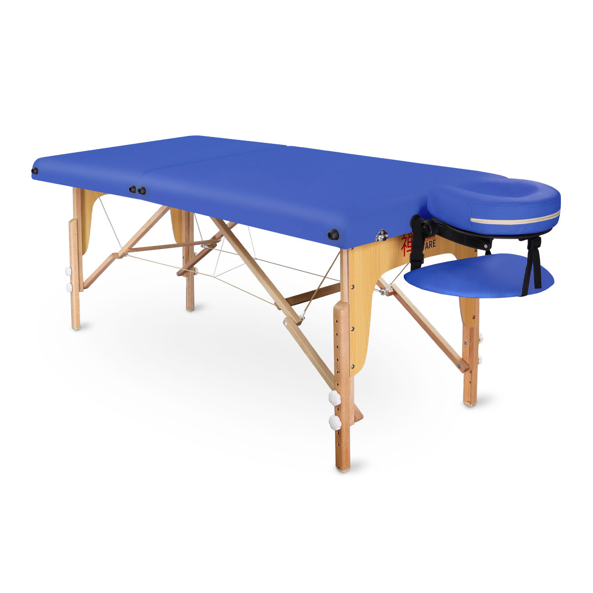 Mobile Massageliege Zen Startup, Vollansicht, Farbe: Königsblau