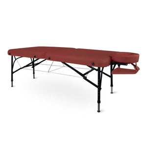 Massageliege Zen Stronglight II, Vollansicht, burgund