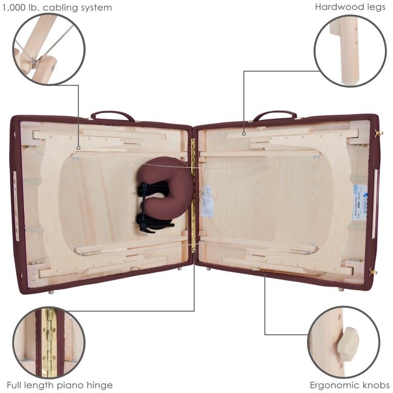 Table de massage Earthlite Harmony DX avec option Reiki