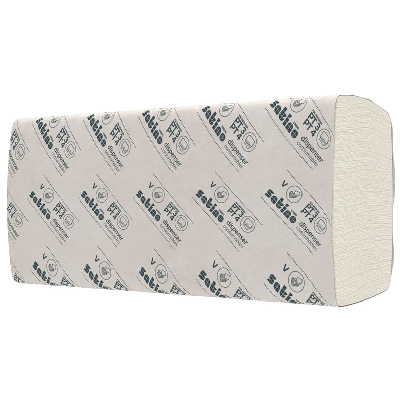 Essuie-tout WEPA Satino Comfort plié en V 25x23 cm 3200 feuilles