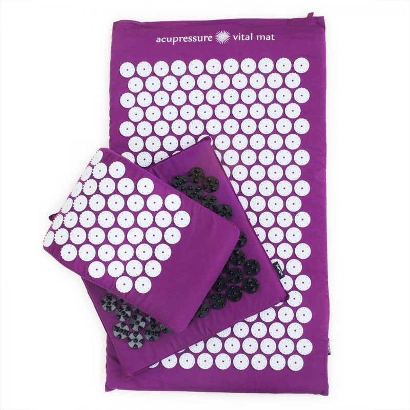 Ensemble de luxe de tapis d'acupression VITAL