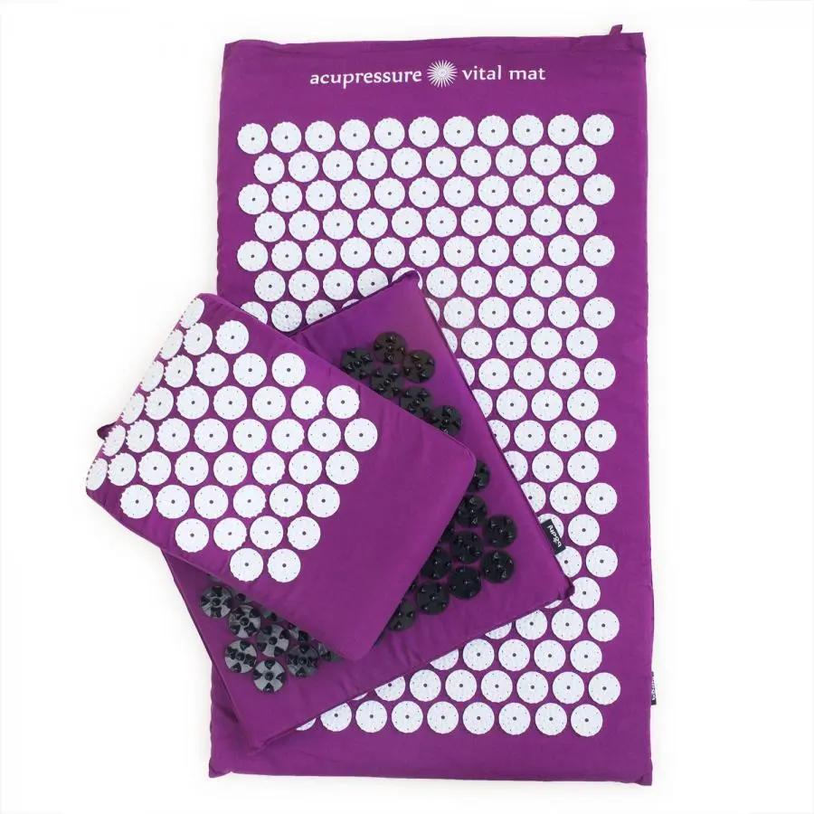 VITAL Akupressurmatte Deluxe-Set Massageliegenhaus-Massunda