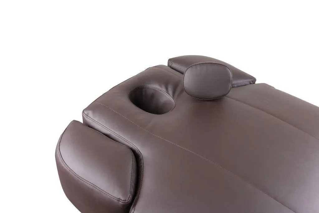 Sonia elektrische Spa und Wellnessliege Eris, braun, Gesichtsloch