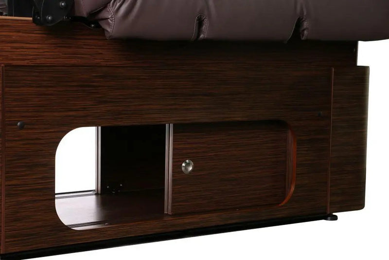 Sonia elektrische Spa und Wellnessliege Eris, braun, Verstaufach