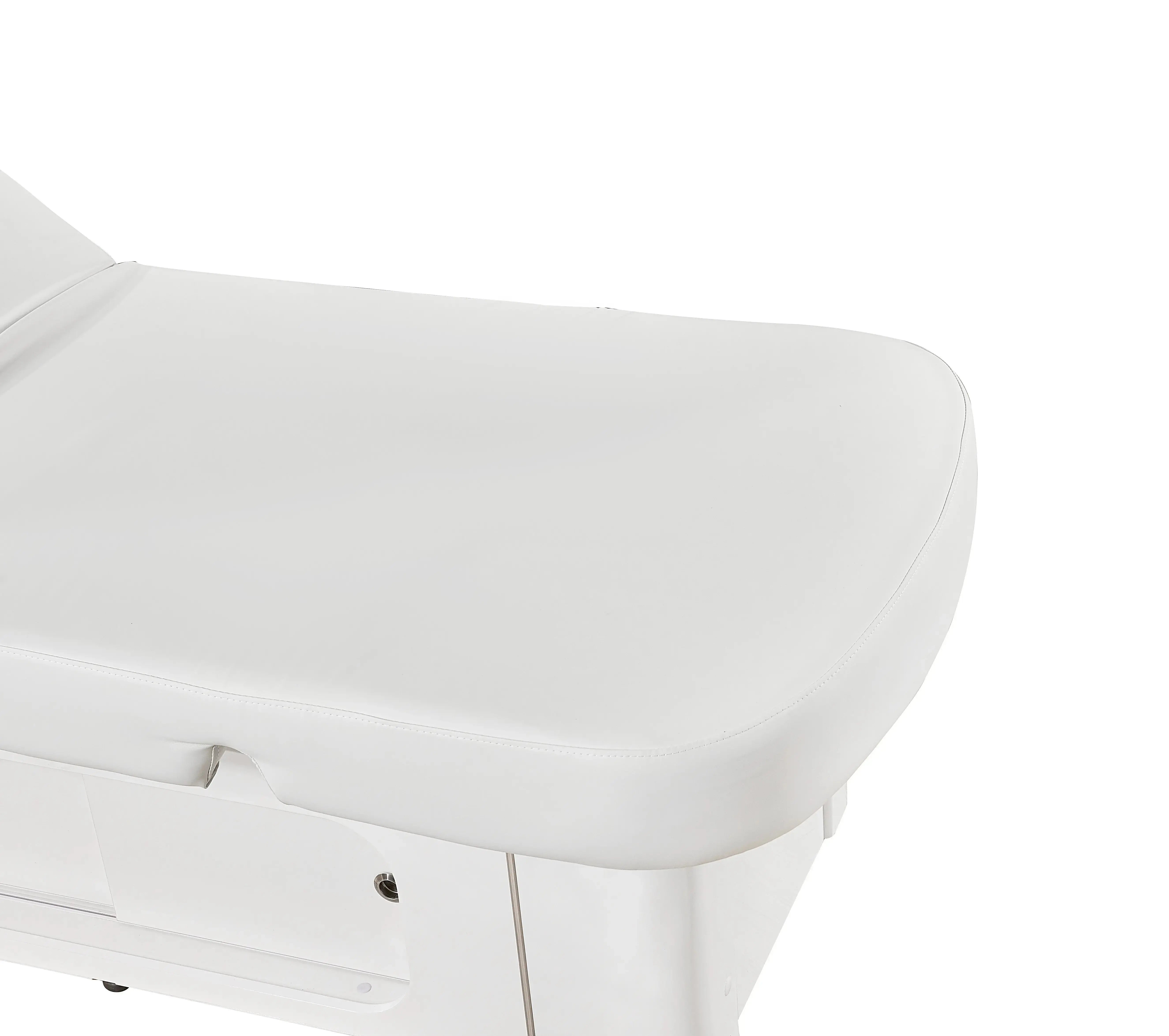 Spa-Wellnessliege Athena, Farbe weiß, Detail Polsterung