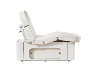 Spa-Wellnessliege Athena, Farbe weiß, Rückenlehne