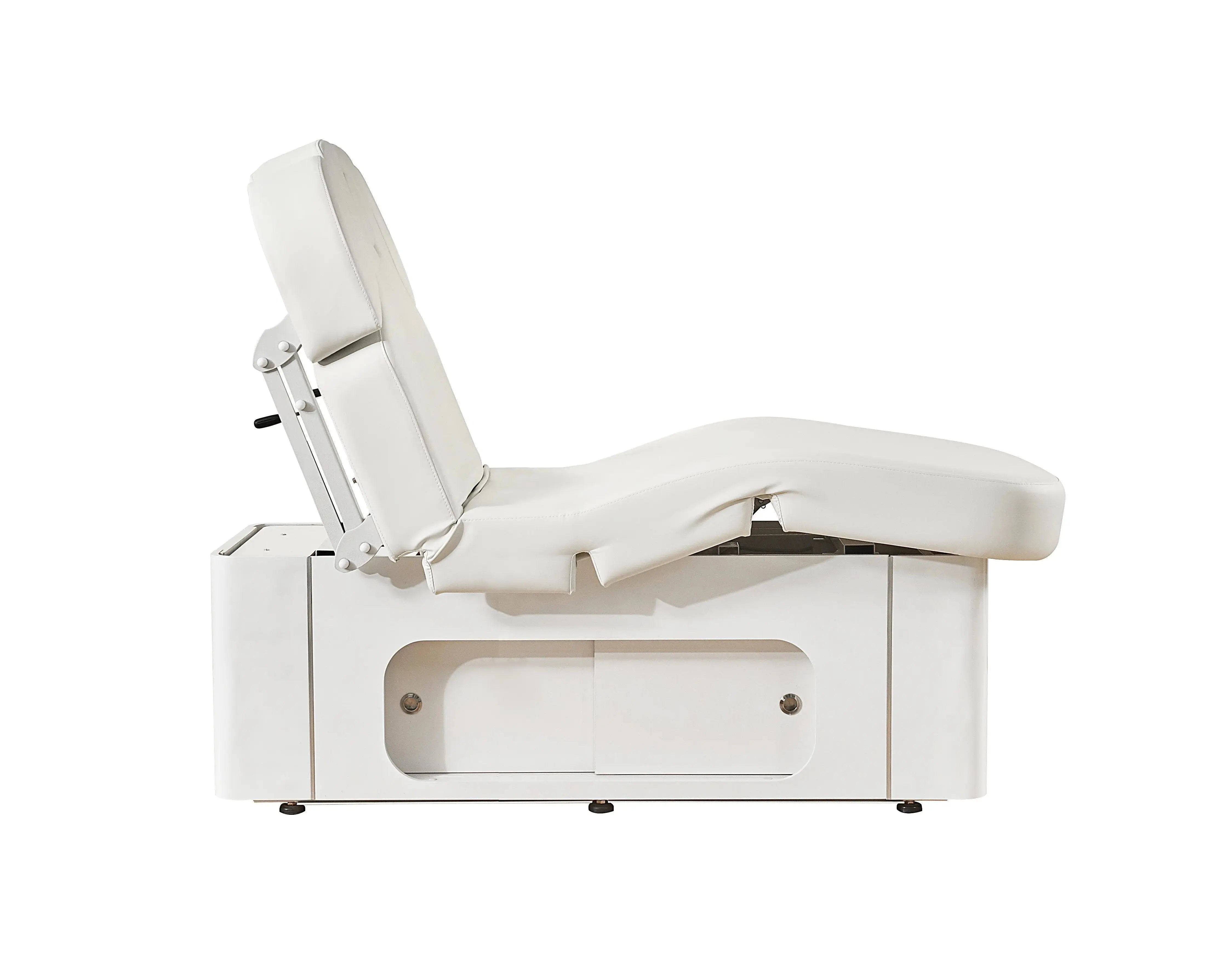 Spa-Wellnessliege Athena, Farbe weiß, Rückenlehne