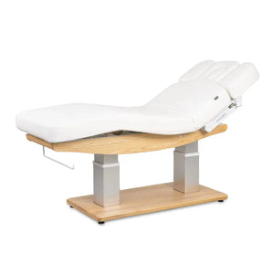 Spa Wellnessmassageliege Harmonia, Komplettansicht, weiß
