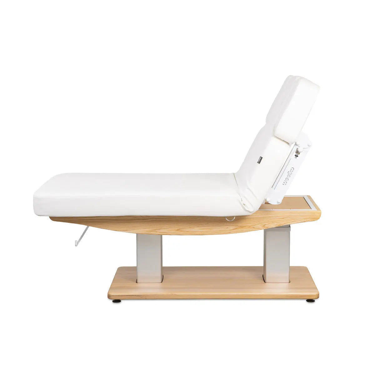 Spa Wellnessmassageliege Harmonia, Kopfteil, positiv, weiß