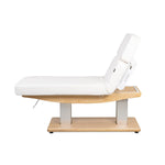 Spa Wellnessmassageliege Harmonia, Kopfteil, positiv, weiß