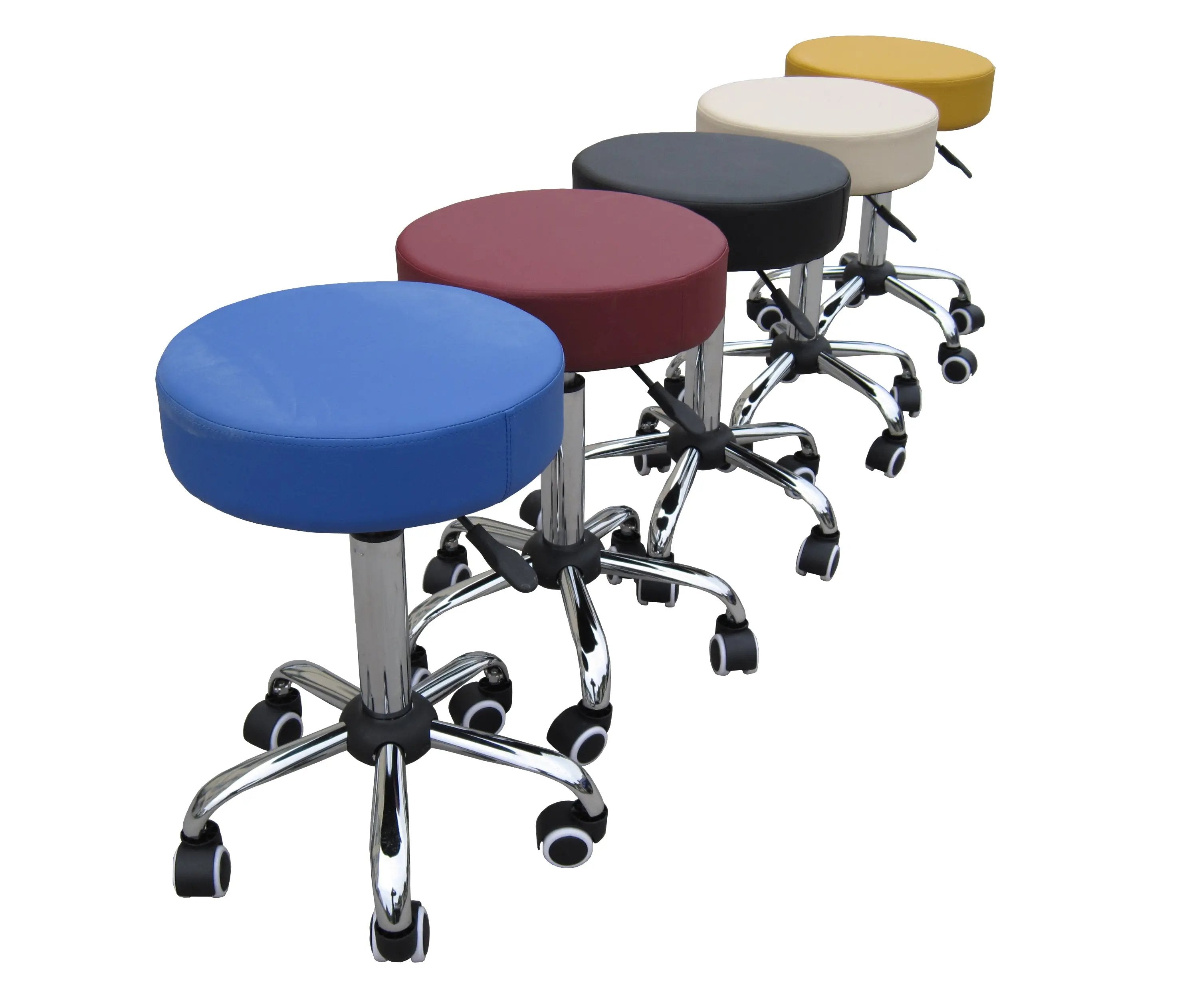 Zen Rollhocker aus Chrom ZEN MASSAGE WARE