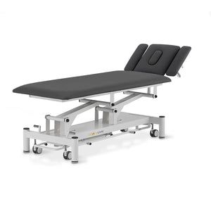 Therapielie elektrisch, Coinfycare Paris, Kopfteil, Farbe: Dunkelgrau