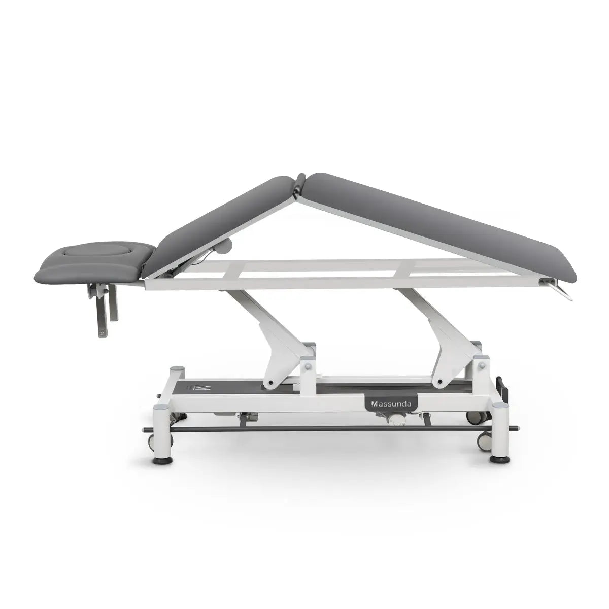 Therapielieg elektrisch Massunda Smart Plus, Seitenansicht, Farbe: Dunkelgrau