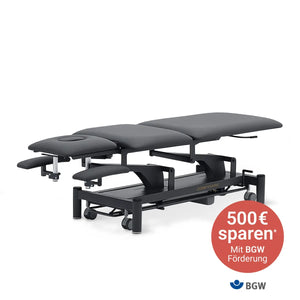 Therapieliege elektrisch, Coinfycare Barcelona, BGW Förderung, Farbe: Schwarz