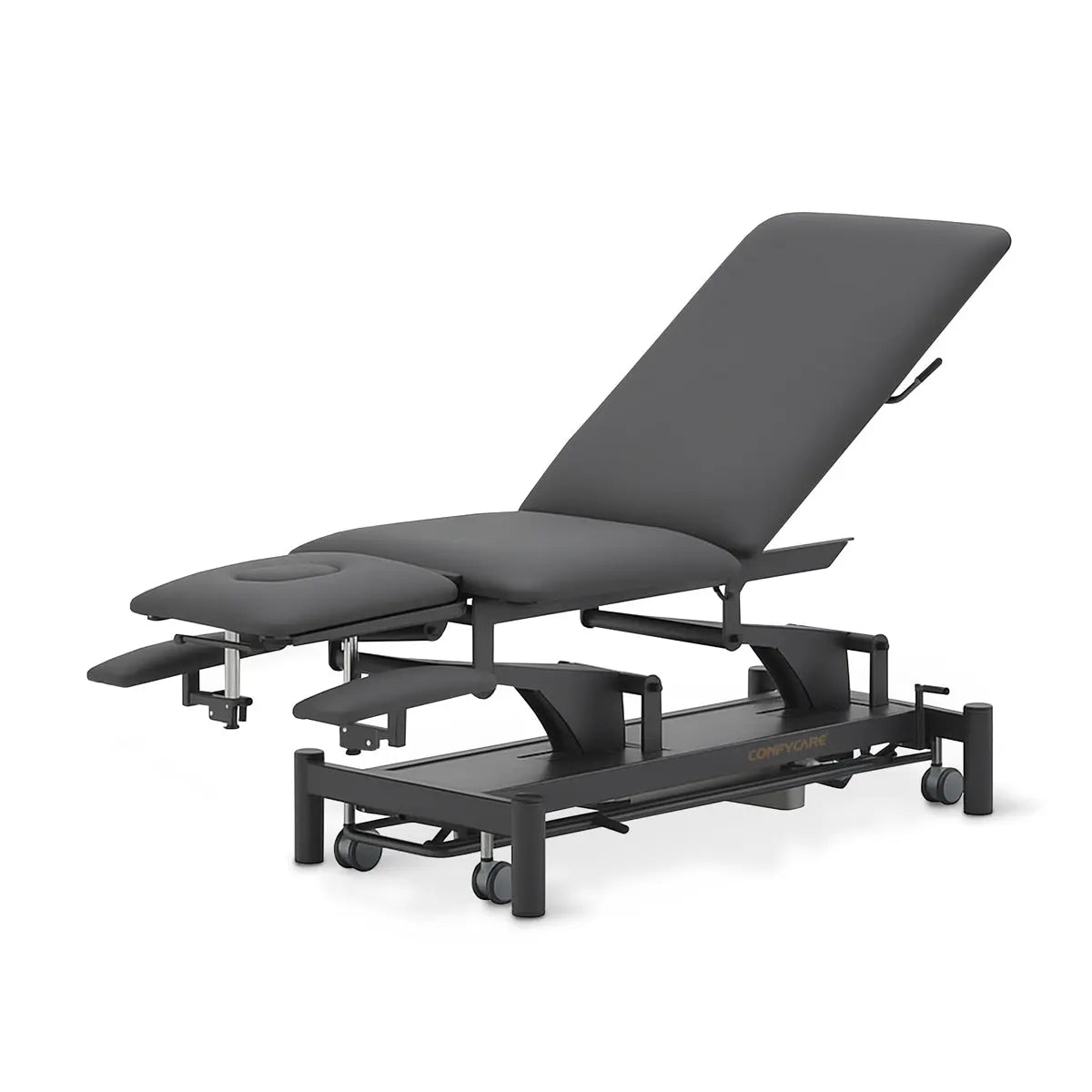 Therapieliege elektrisch, Coinfycare Barcelona, Rückenlehne, Farbe: Schwarz