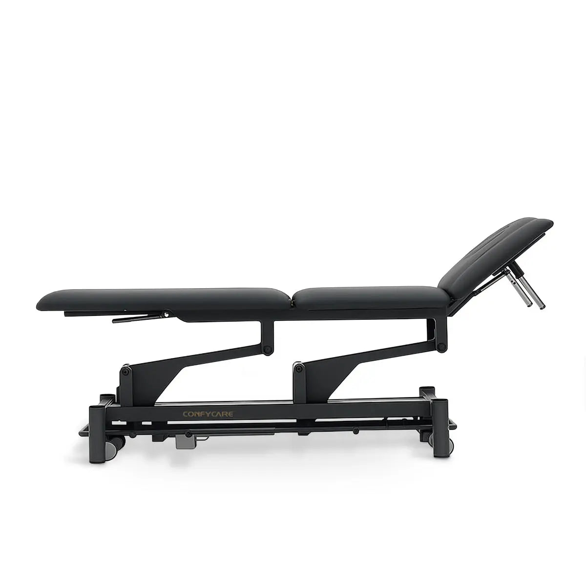 Therapieliege elektrisch, Coinfycare Barcelona, Rückansicht, Farbe:Schwarz
