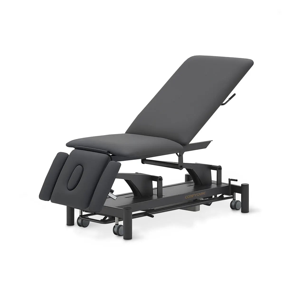 Therapieliege elektrisch, Coinfycare Barcelona, Sitzposition, Farbe: Schwarz