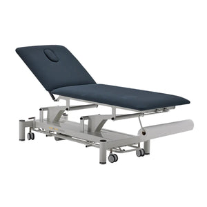 Elektrische Therapieliege ROM | 2 Segmente Coinfycare, Farbe: marineblau