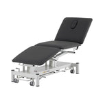 Therapieliege elektrisch, Coinfycare Sofia, Farbe: dunkelgrau, Vollansicht