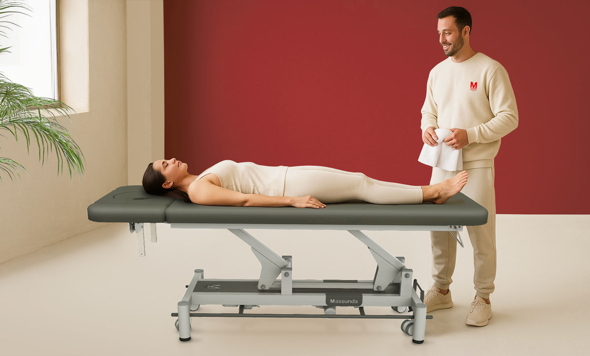 Table de thérapie électrique Massunda® SMART | 4 segments