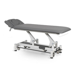 Therapieliege elektrisch, Massunda Smart, Kopfteil positiv, Farbe: Dunkelgrau