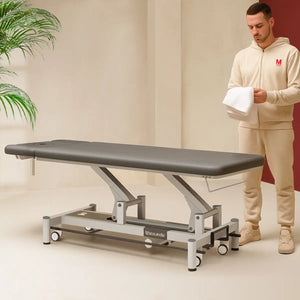 Therapieliege elektrisch, Massunda Smart, Modell, Farbe: Dunkelgrau