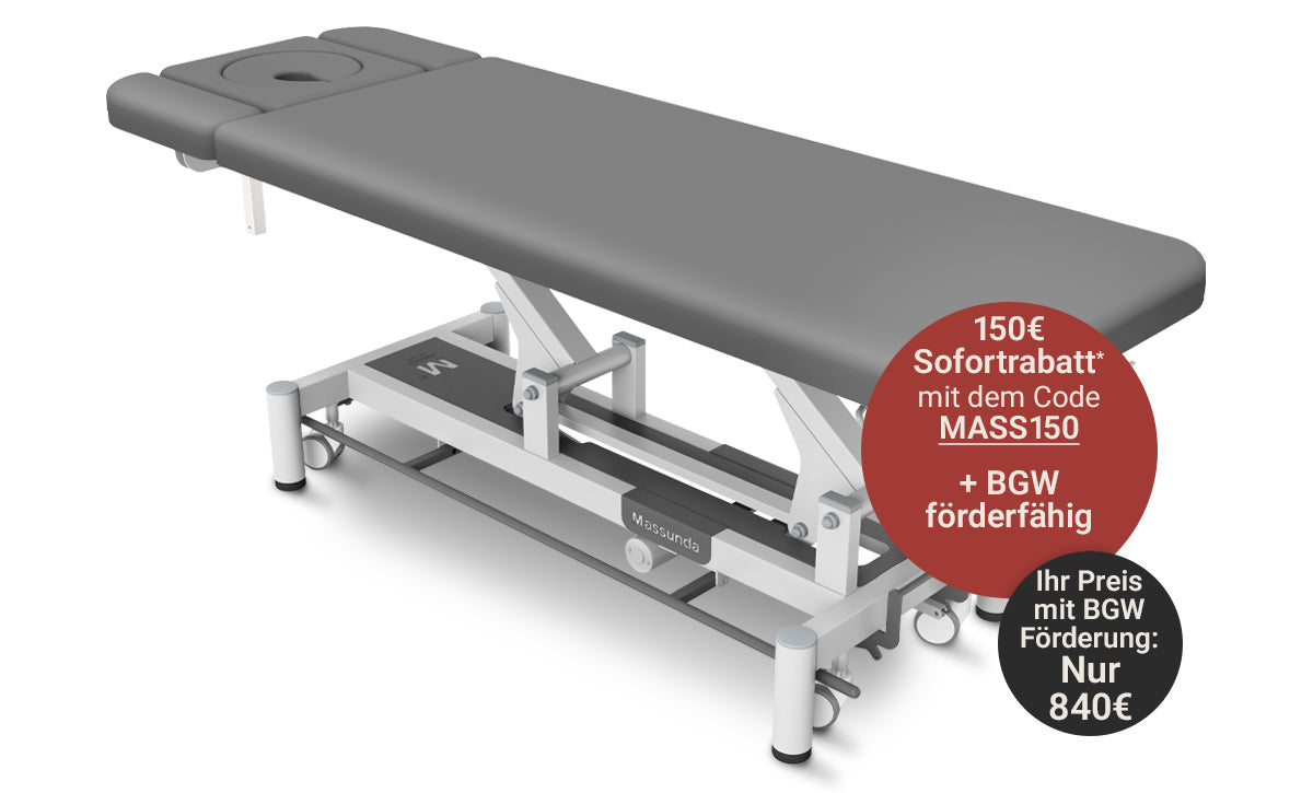 Table de thérapie électrique Massunda® SMART | 4 segments