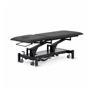Therapieliege hydraulisch, Coinfycare Dublin, Frontalansicht, Farbe: schwarz