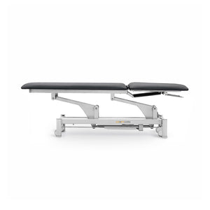 Therapieliege hydraulisch, Coinfycare Dublin, Seitenansicht, Farbe: dunkelgrau